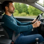Gestes adopter pour éviter le mal de dos au volant